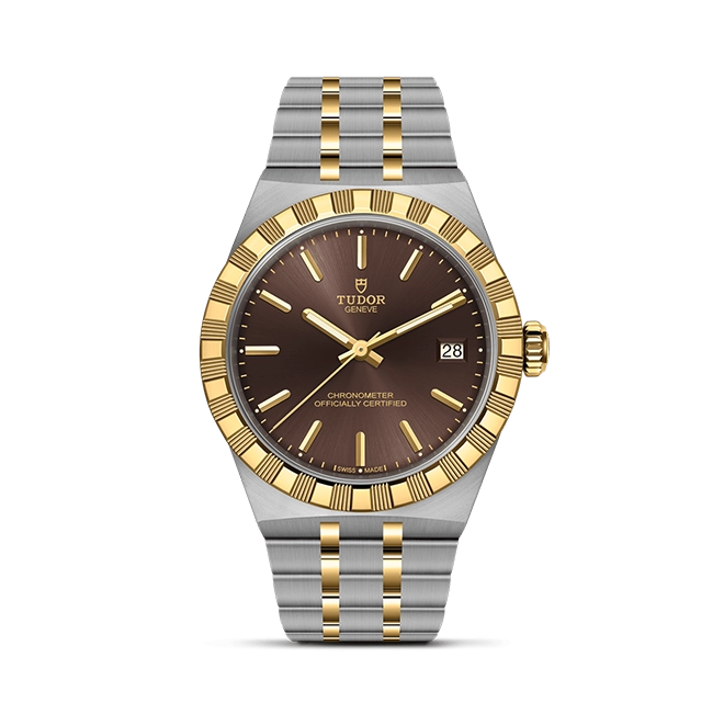 TUDORTUDOR RoyalTUDOR Royal36mm stainless steel and yellow gold case, with polished and satin finish - M2836C1A3-0001 at Cortina Watch Thailand