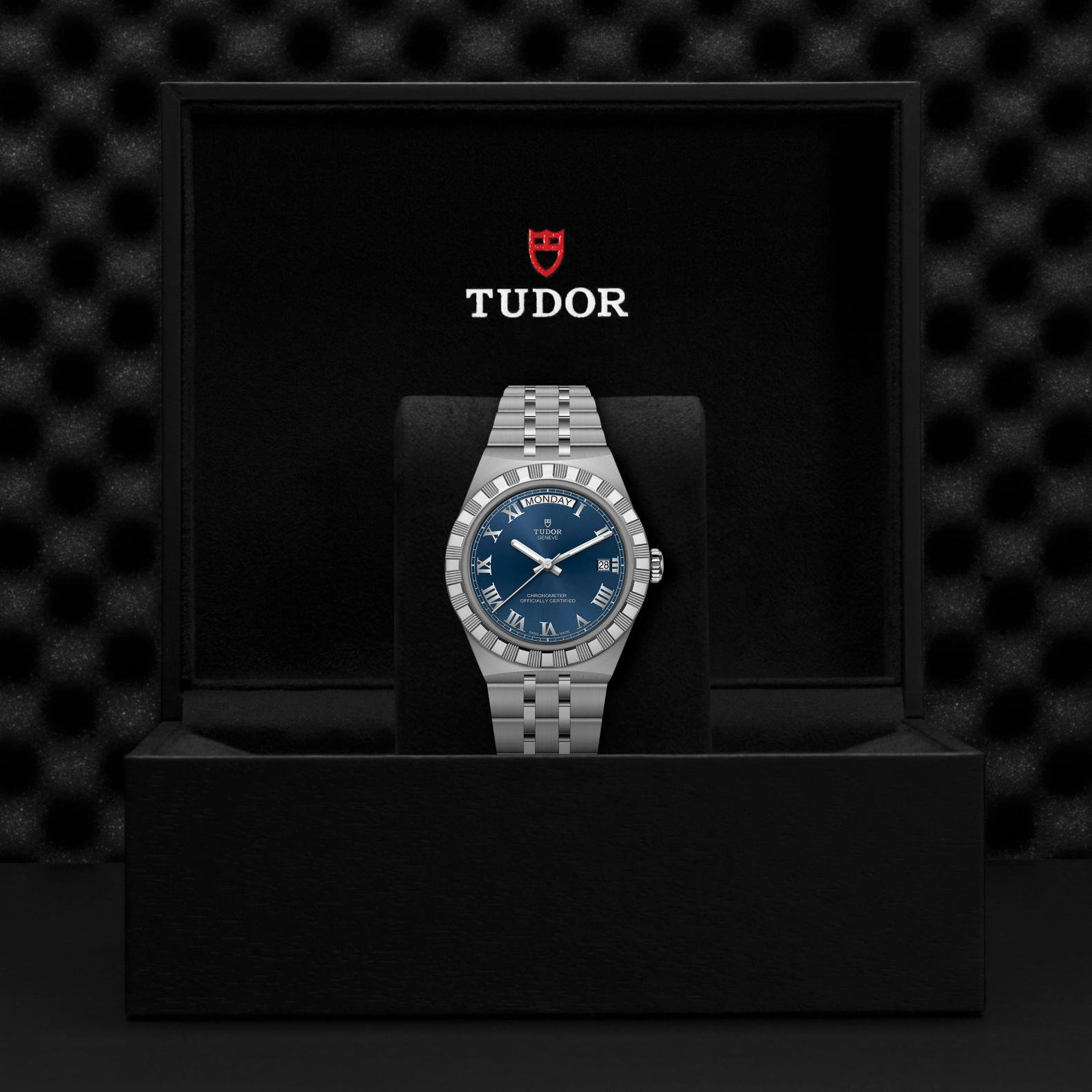 TUDORTUDOR RoyalTUDOR Royal40mm stainless steel case with polished and satin finish - M2840D1A0-0002 at Cortina Watch Thailand