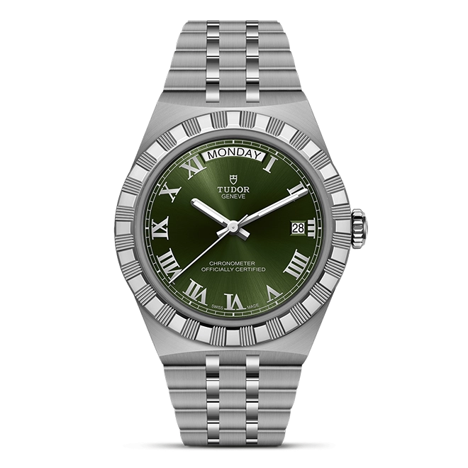 TUDORTUDOR RoyalTUDOR Royal40mm stainless steel case with polished and satin finish - M2840D1A0-0003 at Cortina Watch Thailand