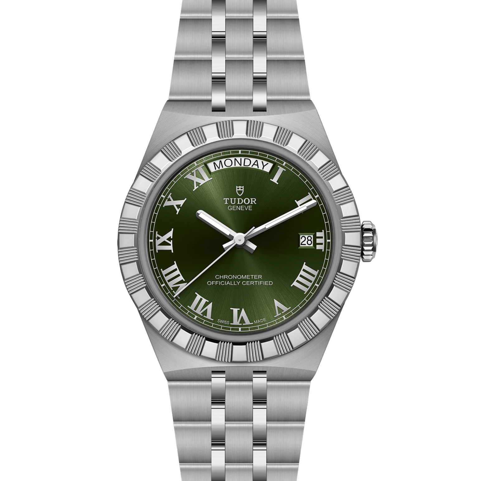 TUDORTUDOR RoyalTUDOR Royal40mm stainless steel case with polished and satin finish - M2840D1A0-0003 at Cortina Watch Thailand
