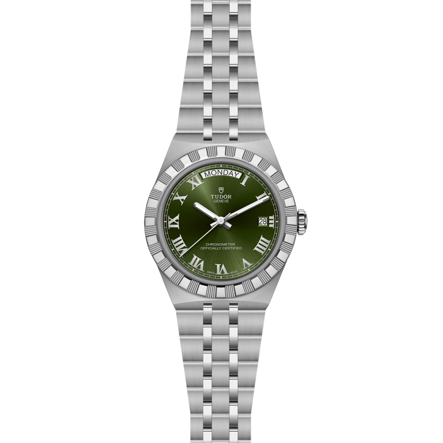 TUDORTUDOR RoyalTUDOR Royal40mm stainless steel case with polished and satin finish - M2840D1A0-0003 at Cortina Watch Thailand