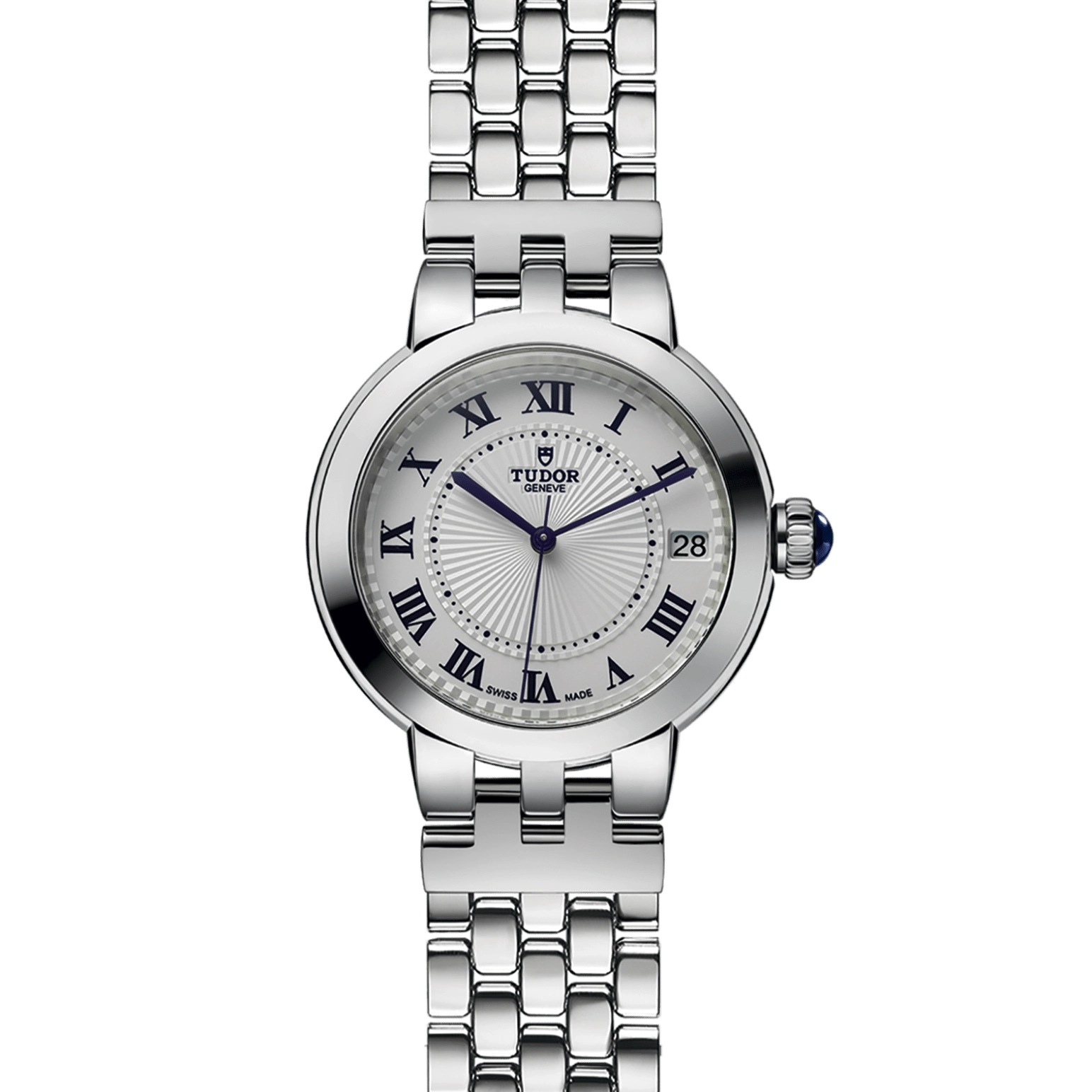 TUDORClair de RoseClair de Rose34mm steel case with polished finish - M35800-0001 at Cortina Watch Thailand