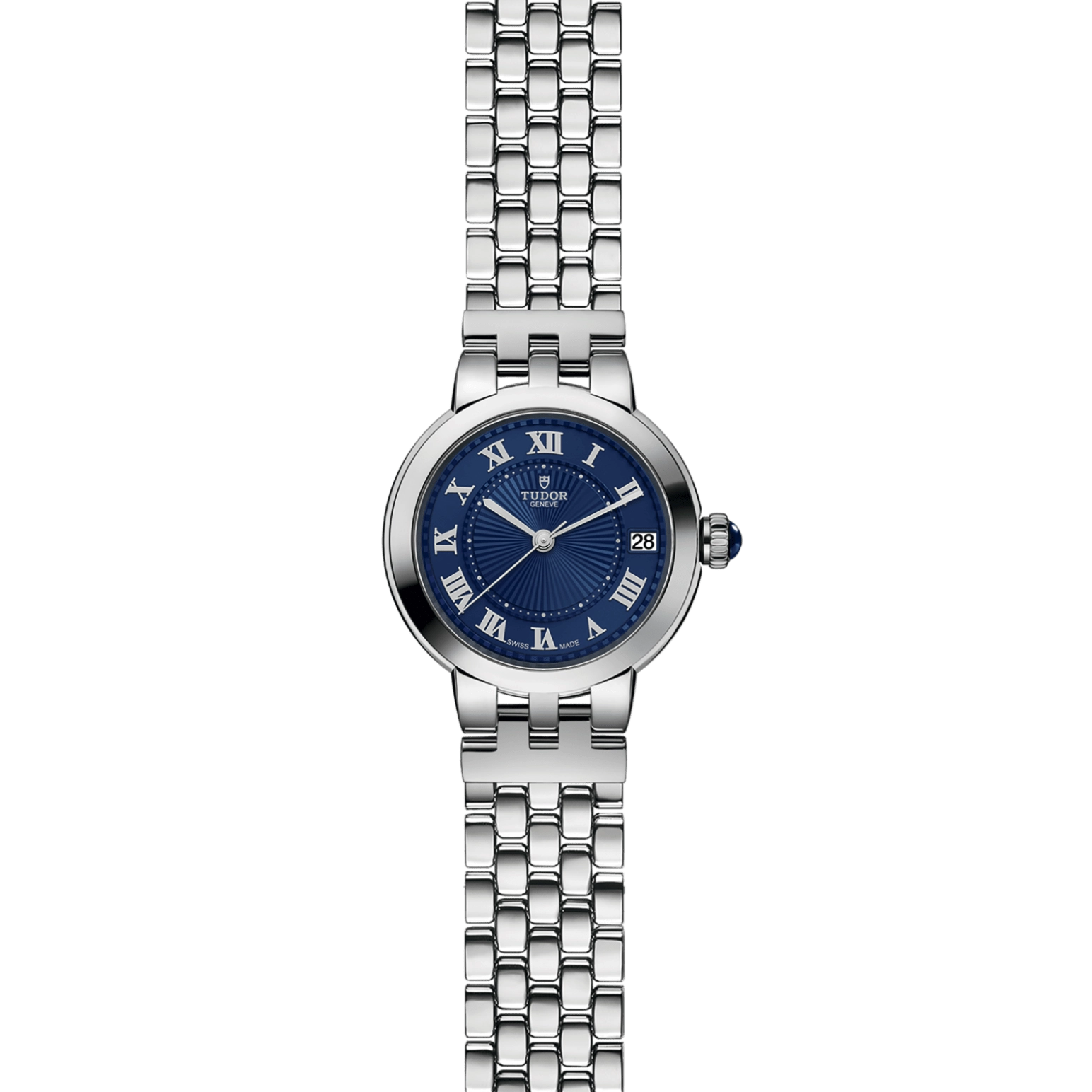 TUDORClair de RoseClair de Rose34mm steel case with polished finish - M35800-0009 at Cortina Watch Thailand