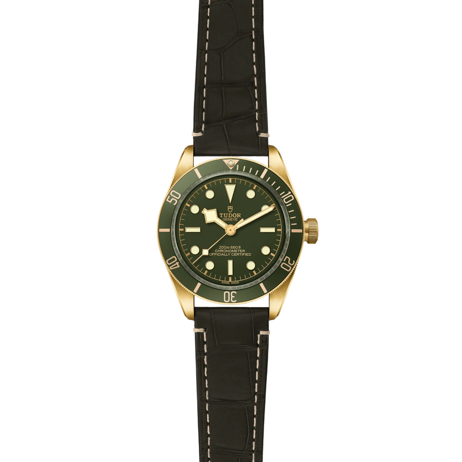 TUDORBlack Bay 58 18KBlack Bay 5839mm case, satin finished, in 18 ct yellow gold Open case back with sapphire crystal - M79018V-0001 at Cortina Watch Thailand