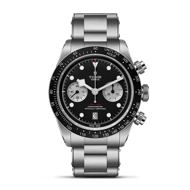 TUDORBlack Bay ChronoBlack Bay Chrono41mm stainless steel case with polished and satin-brushed finishes - M79360N-0011 at Cortina Watch Thailand