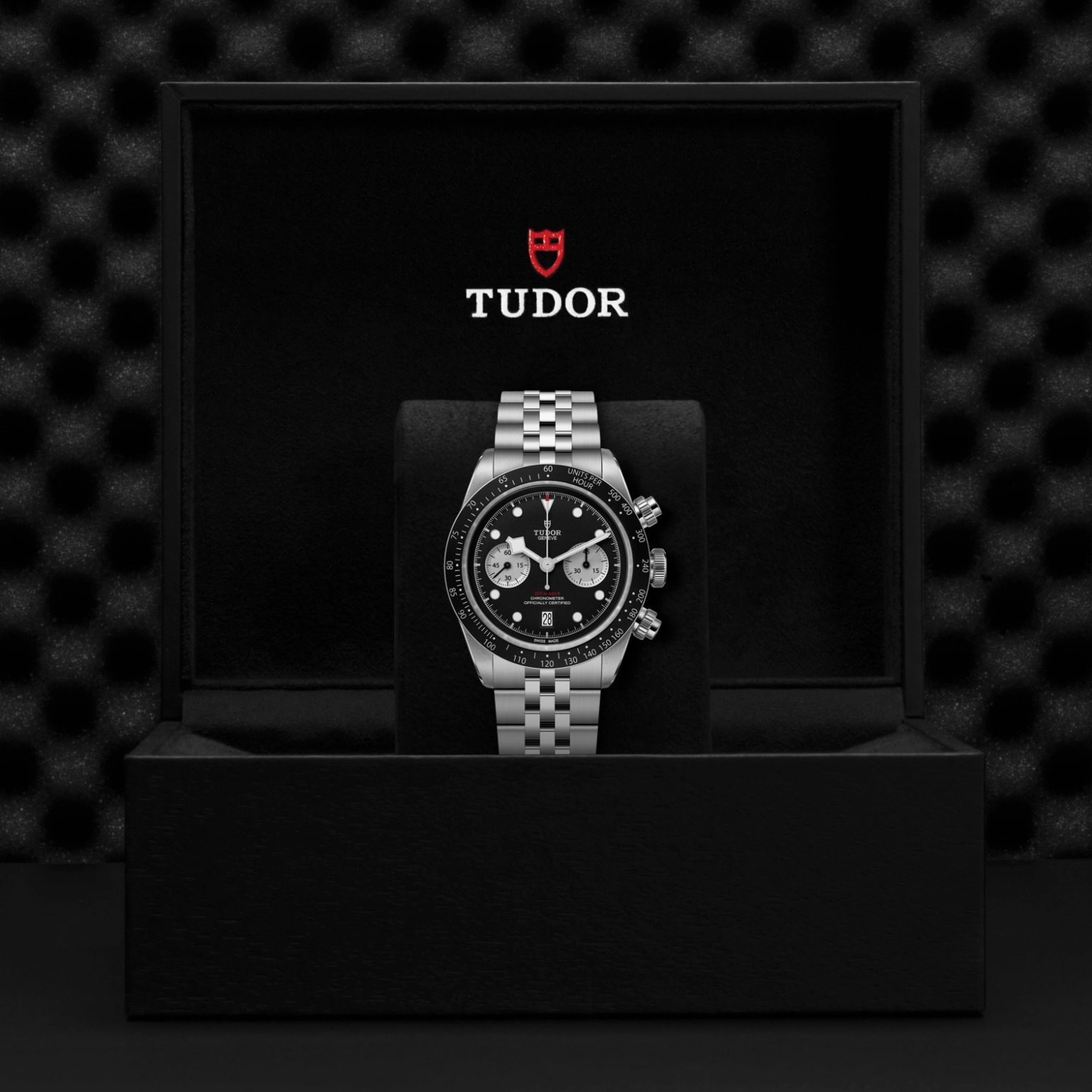 TUDORBlack Bay ChronoBlack Bay Chrono41mm stainless steel case with polished and satin-brushed finishes - M79360N-0013 at Cortina Watch Thailand