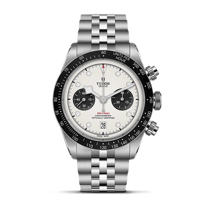TUDORBlack Bay ChronoBlack Bay Chrono41mm stainless steel case with polished and satin-brushed finishes - M79360N-0014 at Cortina Watch Thailand