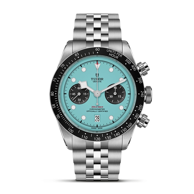 TUDORBlack Bay ChronoDaring Watches41mm stainless steel case with polished and satin-brushed finishes - M79360N-0024 at Cortina Watch Thailand