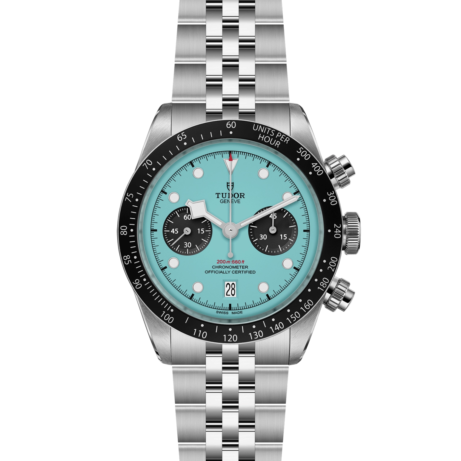 TUDORBlack Bay ChronoDaring Watches41mm stainless steel case with polished and satin-brushed finishes - M79360N-0024 at Cortina Watch Thailand