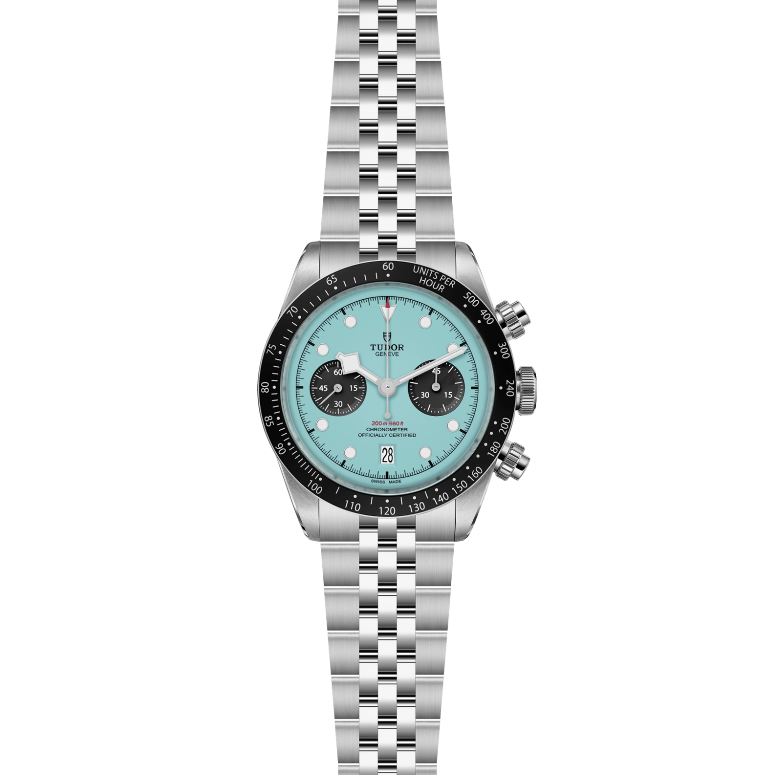 TUDORBlack Bay ChronoDaring Watches41mm stainless steel case with polished and satin-brushed finishes - M79360N-0024 at Cortina Watch Thailand