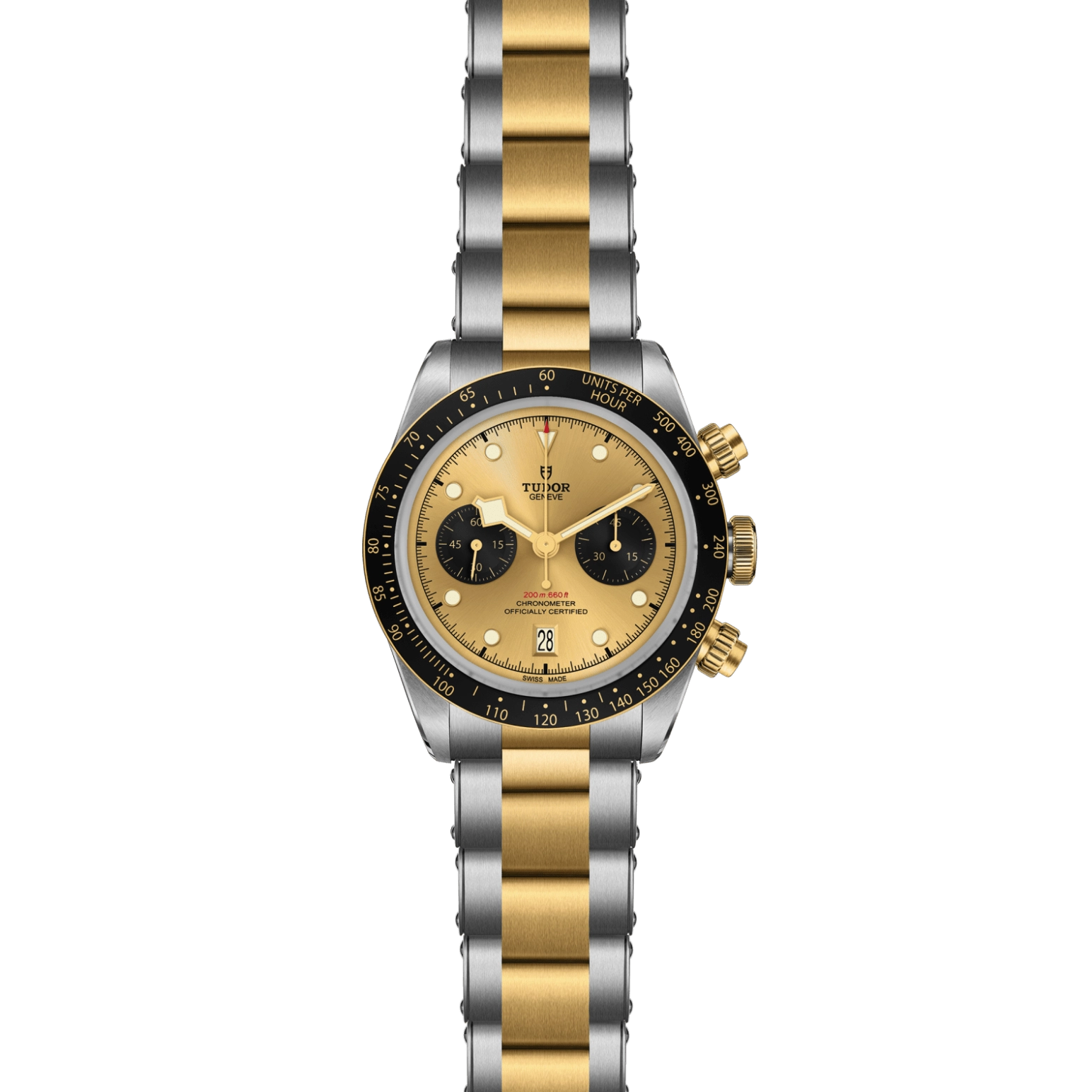 TUDORBlack Bay Chrono S&GBlack Bay Chrono41mm steel case with polished and satin finish - M79363N-0007 at Cortina Watch Thailand