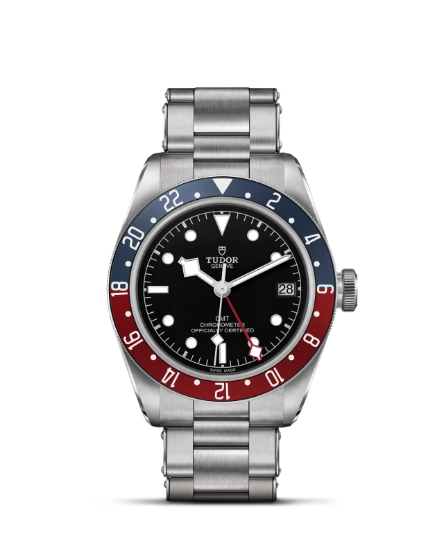 TUDORBlack Bay GMTBlack Bay GMT41mm steel case with polished and satin finish - M79830RB-0001 at Cortina Watch Thailand