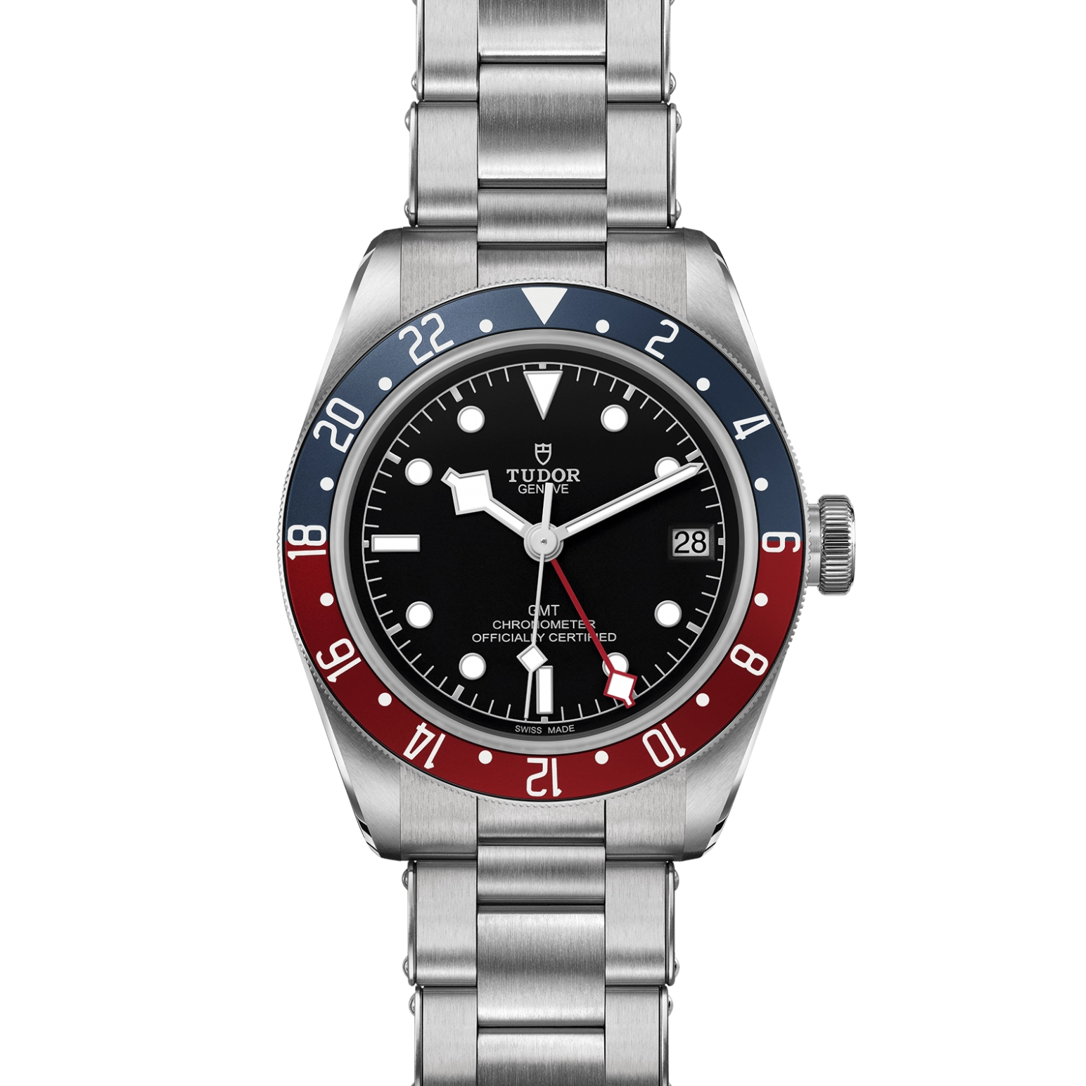 TUDORBlack Bay GMTBlack Bay GMT41mm steel case with polished and satin finish - M79830RB-0001 at Cortina Watch Thailand