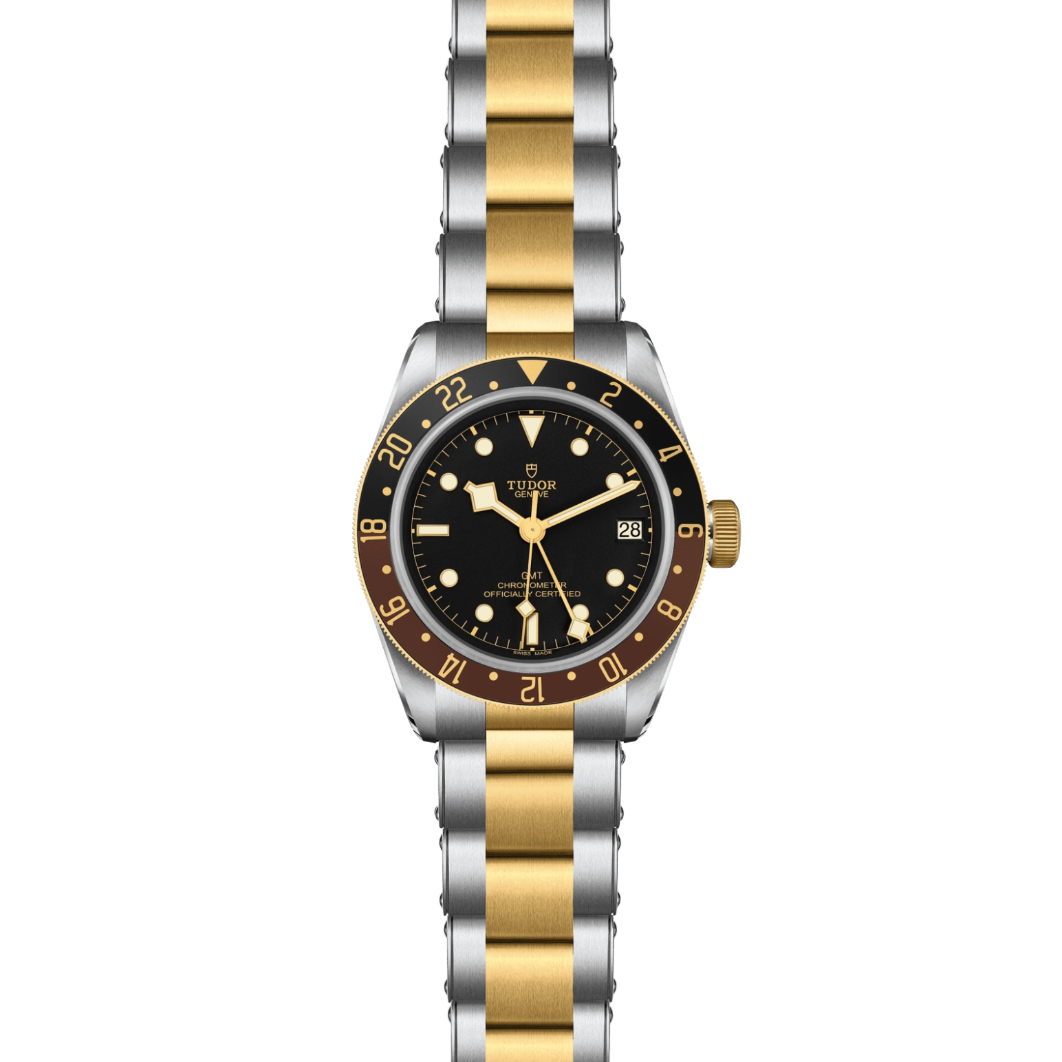 TUDORBlack Bay GMT S&GBlack Bay GMT41mm steel case with polished and satin finish - M79833MN-0001 at Cortina Watch Thailand