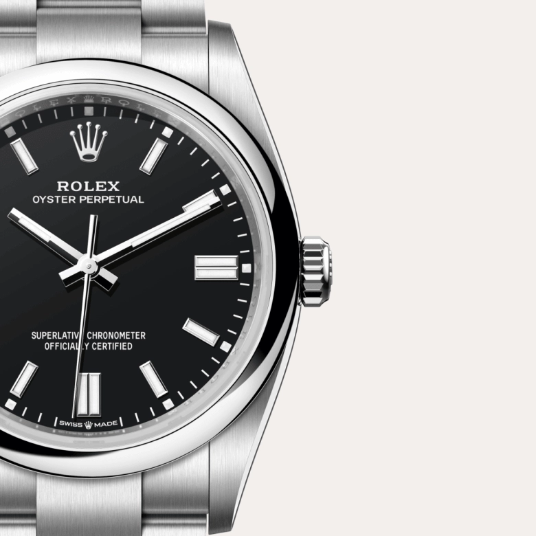 Rolex Oyster Perpetual in Oystersteel, M126000-0014 - Cortina Watch Thailand