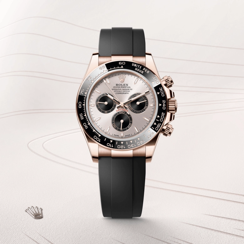 Rolex Cosmograph Daytona in 18 ct Everose gold, M126515LN-0006 - Cortina Watch Thailand