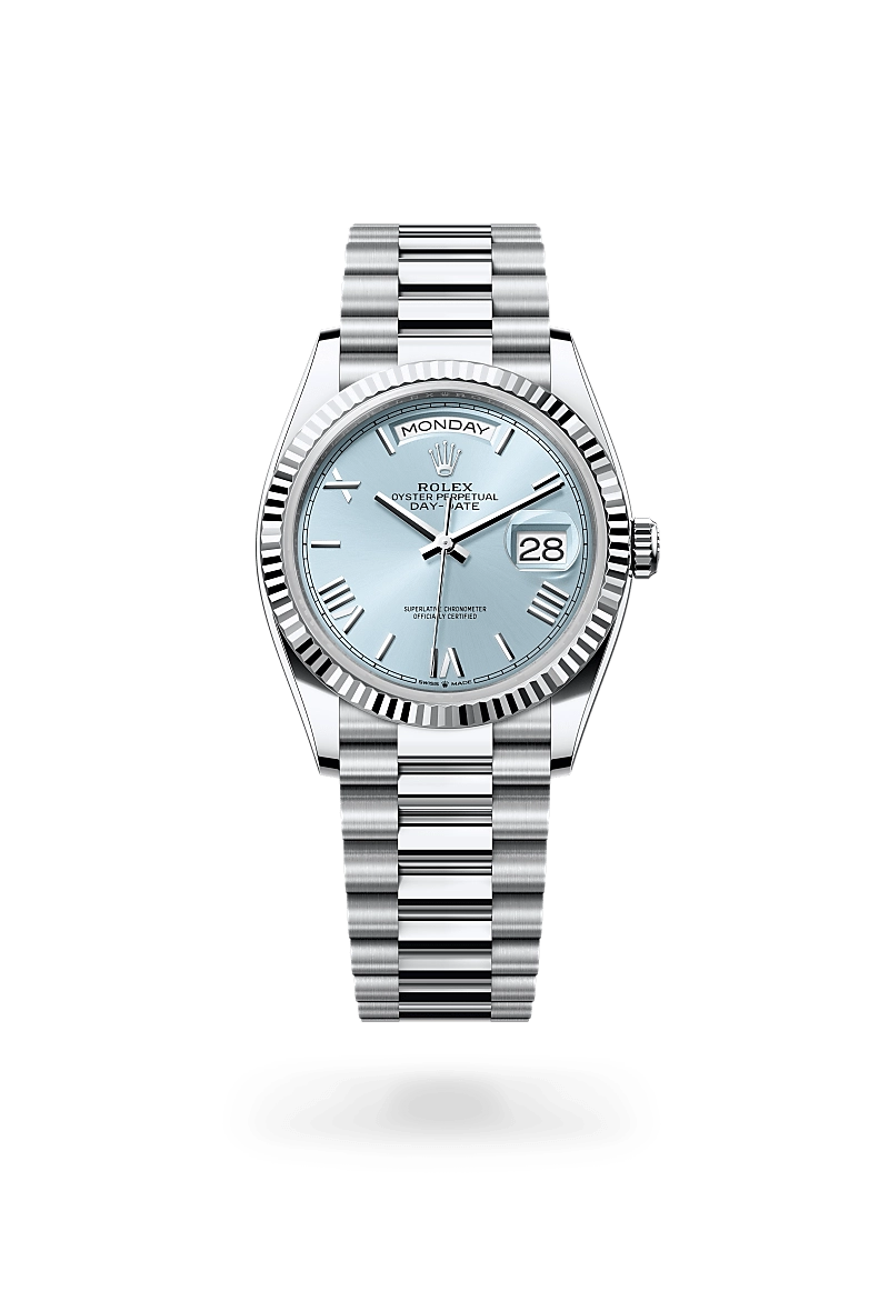 Rolex Day-Date in Platinum, M128236-0018 - Cortina Watch Thailand