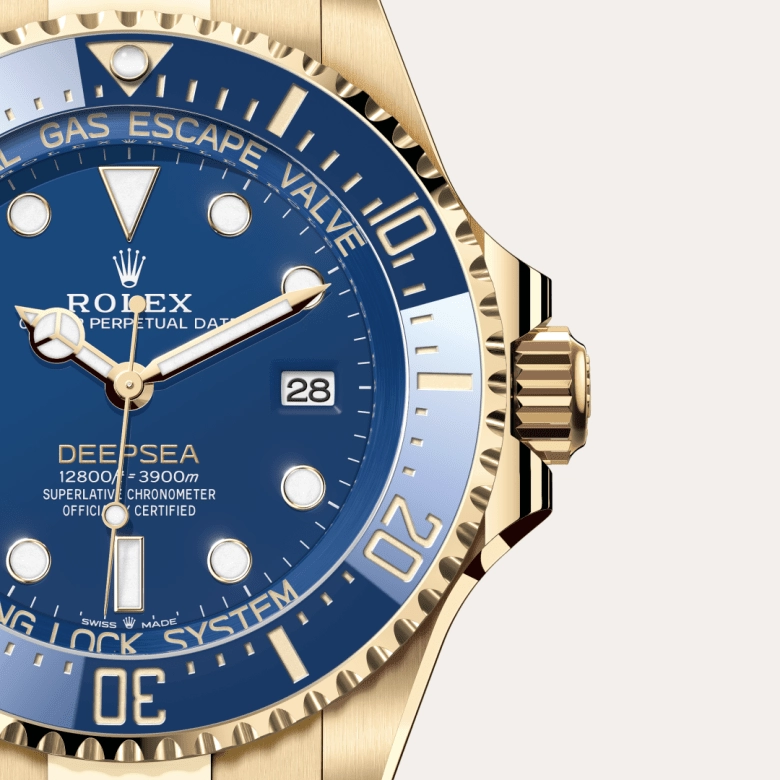 Rolex Deepsea in 18 ct yellow gold, M136668LB-0001 - Cortina Watch Thailand