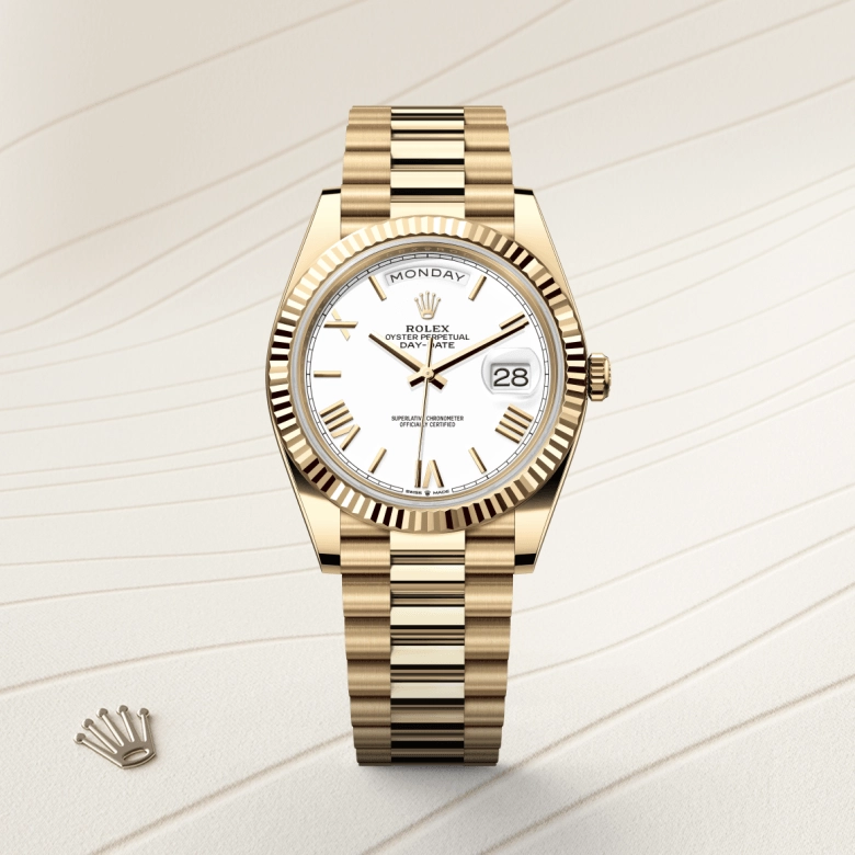 Rolex Day-Date in 18 ct yellow gold, M228238-0042 - Cortina Watch Thailand