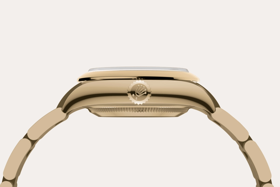 Rolex Oyster Perpetual in 18 ct yellow gold, M276208-0002 - Cortina Watch Thailand