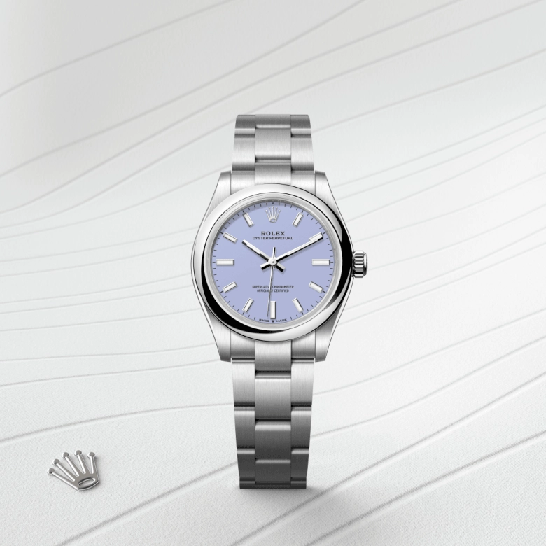 Rolex Oyster Perpetual in Oystersteel, M277200-0014 - Cortina Watch Thailand