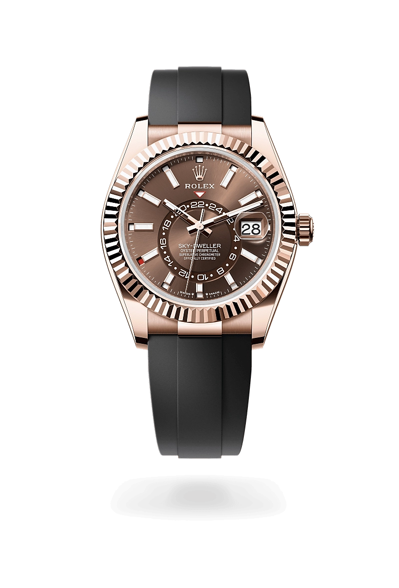 Rolex Sky-Dweller in 18 ct Everose gold, M336235-0002 - Cortina Watch Thailand