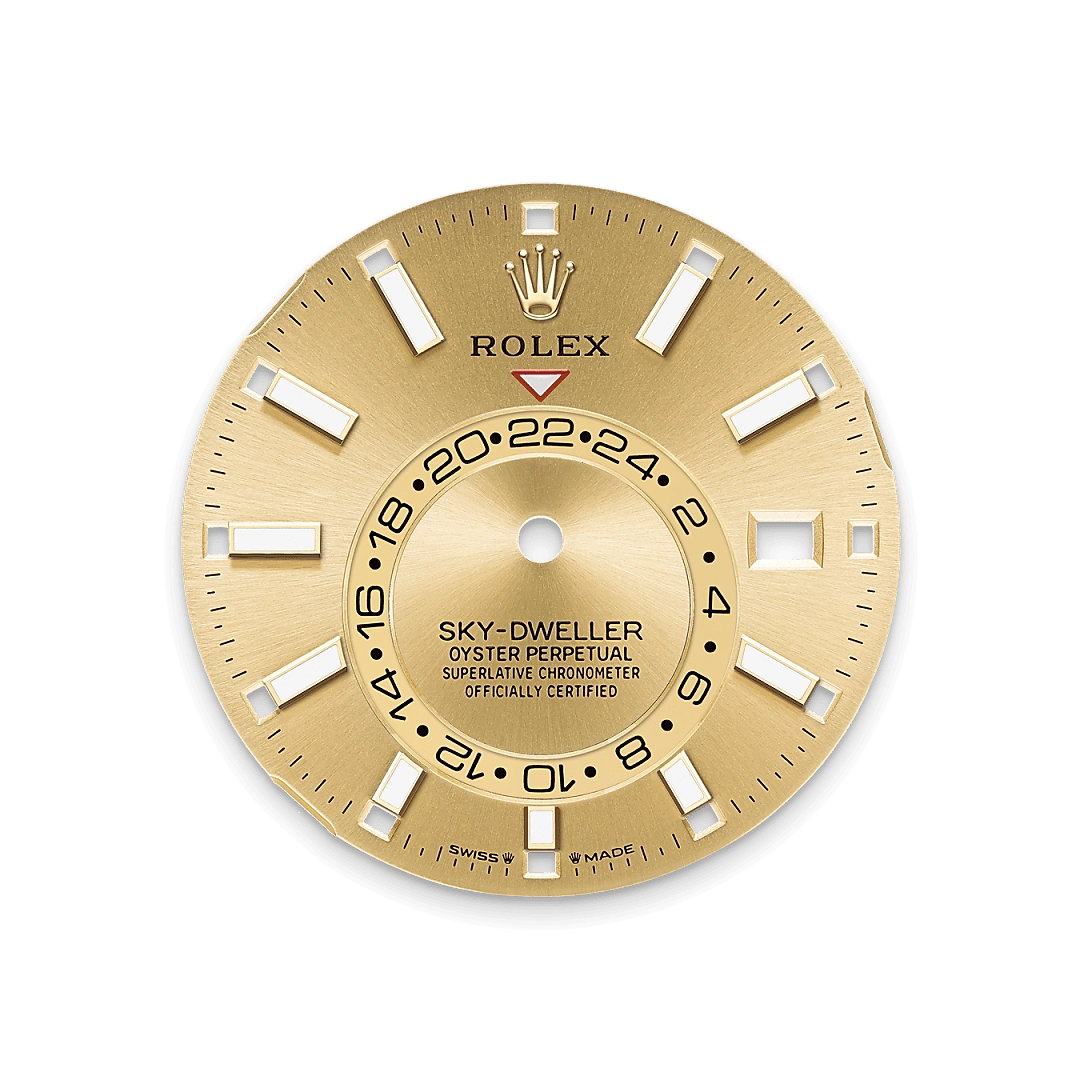 Rolex Sky-Dweller in Yellow Rolesor - combination of Oystersteel and yellow gold, M336933-0001 - Cortina Watch Thailand