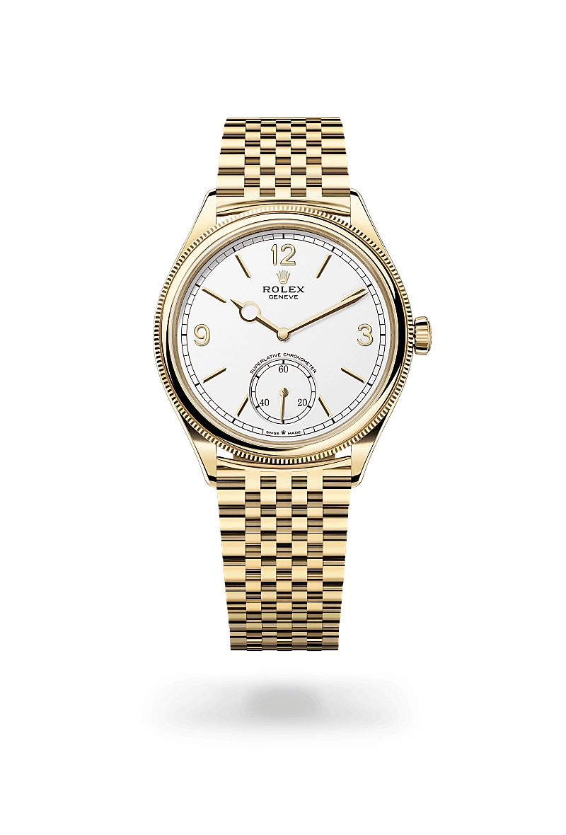 Rolex 1908 in 18 ct yellow gold, M52508-0008 - Cortina Watch Thailand