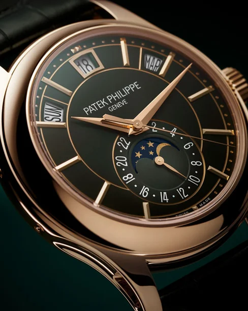 Annual Calendar, Moon Phases - Cortina Watch Taiwan