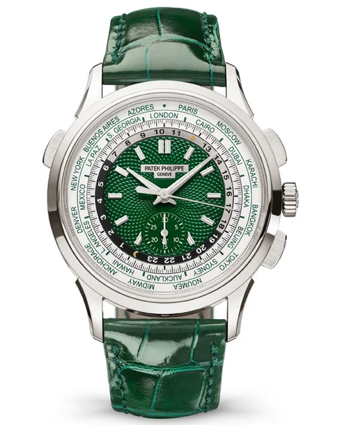 World Time flyback chronograph - Cortina Watch Taiwan