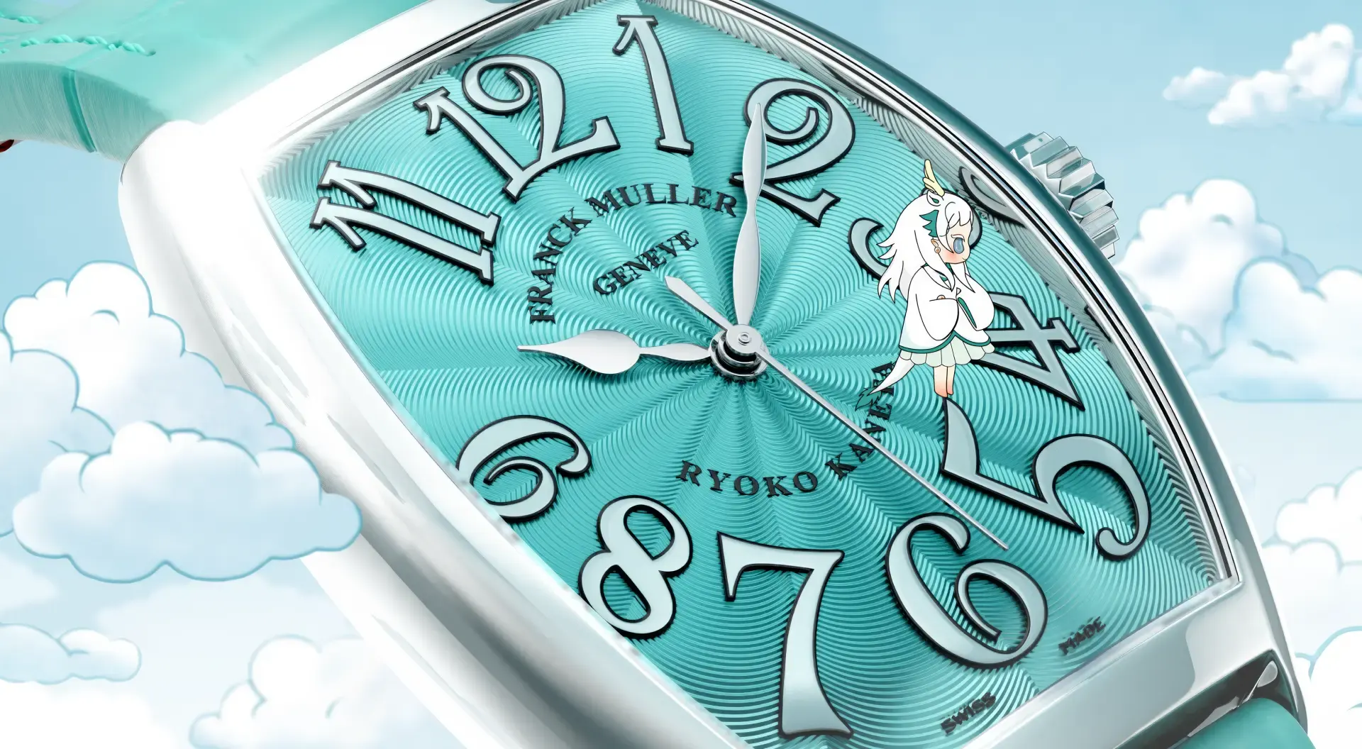 The Mythical Dragon Takes On a New Guise in the Franck Muller Cintrée Curvex Ryoko Kaneta Dragon Limited Edition - Cortina Watch Taiwan