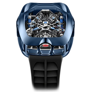 BUGATTI CHIRON BLUE TITANIUM - Cortina Watch Taiwan