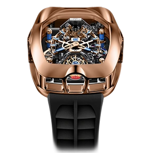BUGATTI CHIRON TOURBILLON ROSE GOLD - Cortina Watch Taiwan
