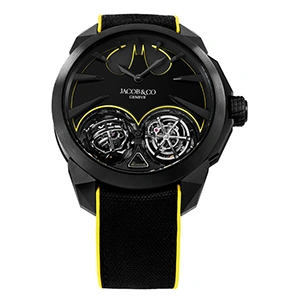 GOTHAM CITY BLACK DLC TITANIUM - Cortina Watch Taiwan