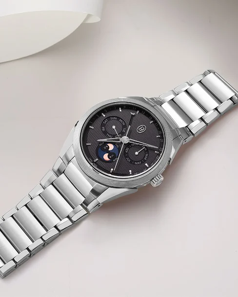 Tonda PF Annual Calendar Steel Platinum Warm Grey - Cortina Watch Taiwan