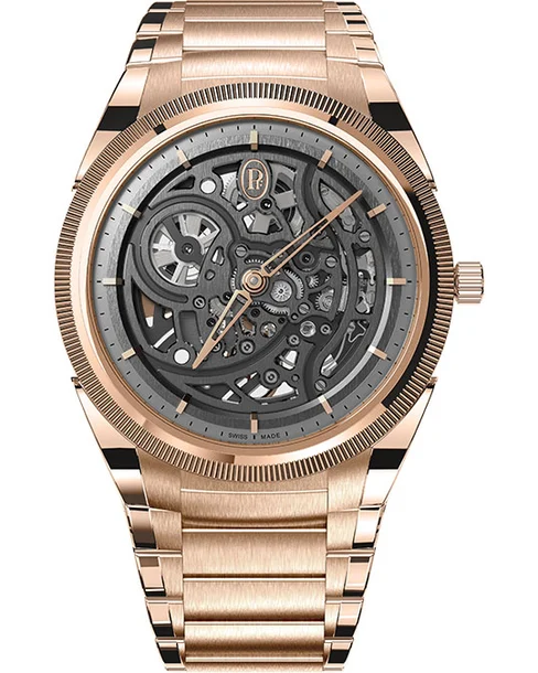 Tonda PF Skeleton Rose Gold - Cortina Watch Taiwan