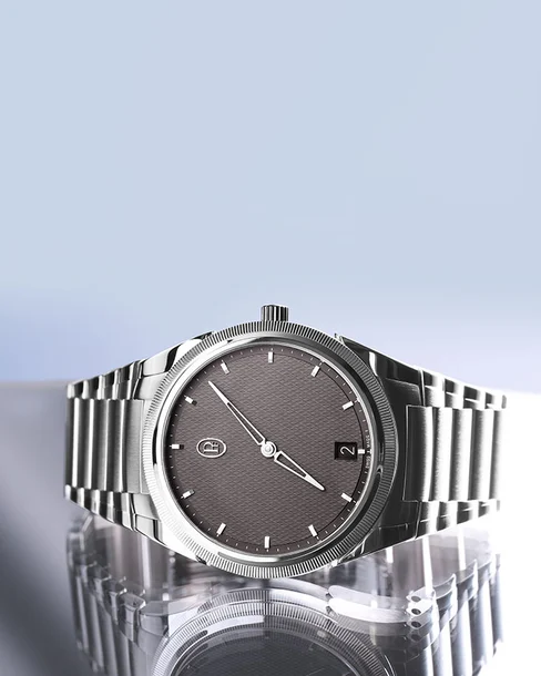 Tonda PF Micro-Rotor Steel Platinum Warm Grey - Cortina Watch Taiwan