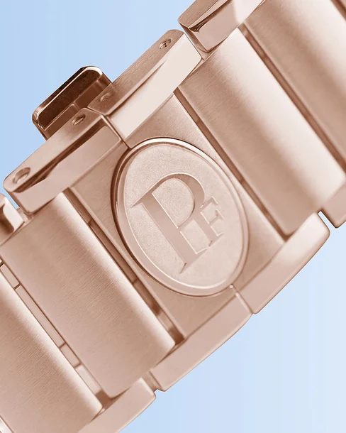 Tonda PF Micro-Rotor Rose Gold Warm Grey - Cortina Watch Taiwan