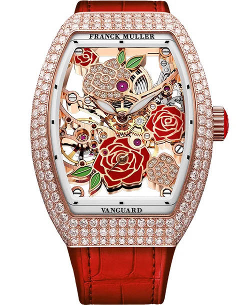 Vanguard Rose Skeleton - Cortina Watch Taiwan