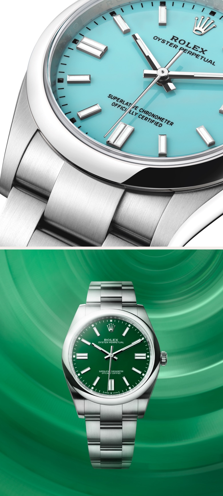 Rolex Oyster Perpetual watches - Cortina Watch Singapore