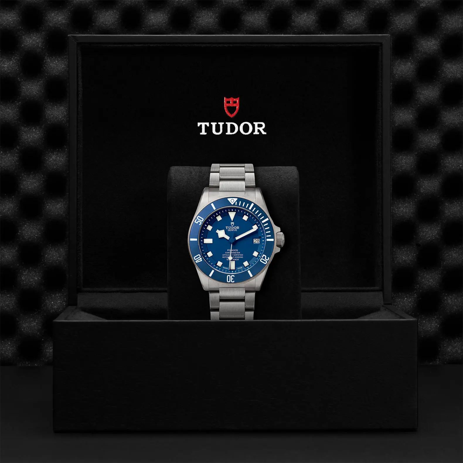 TUDORPelagosPelagos42mm titanium and steel case with satin finish - M25600TB-0001 at Cortina Watch Singapore
