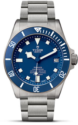 TUDOR领潜型领潜型磨砂钛金属及钢表壳，直径42毫米 - M25600TB-0001 at Cortina Watch Singapore