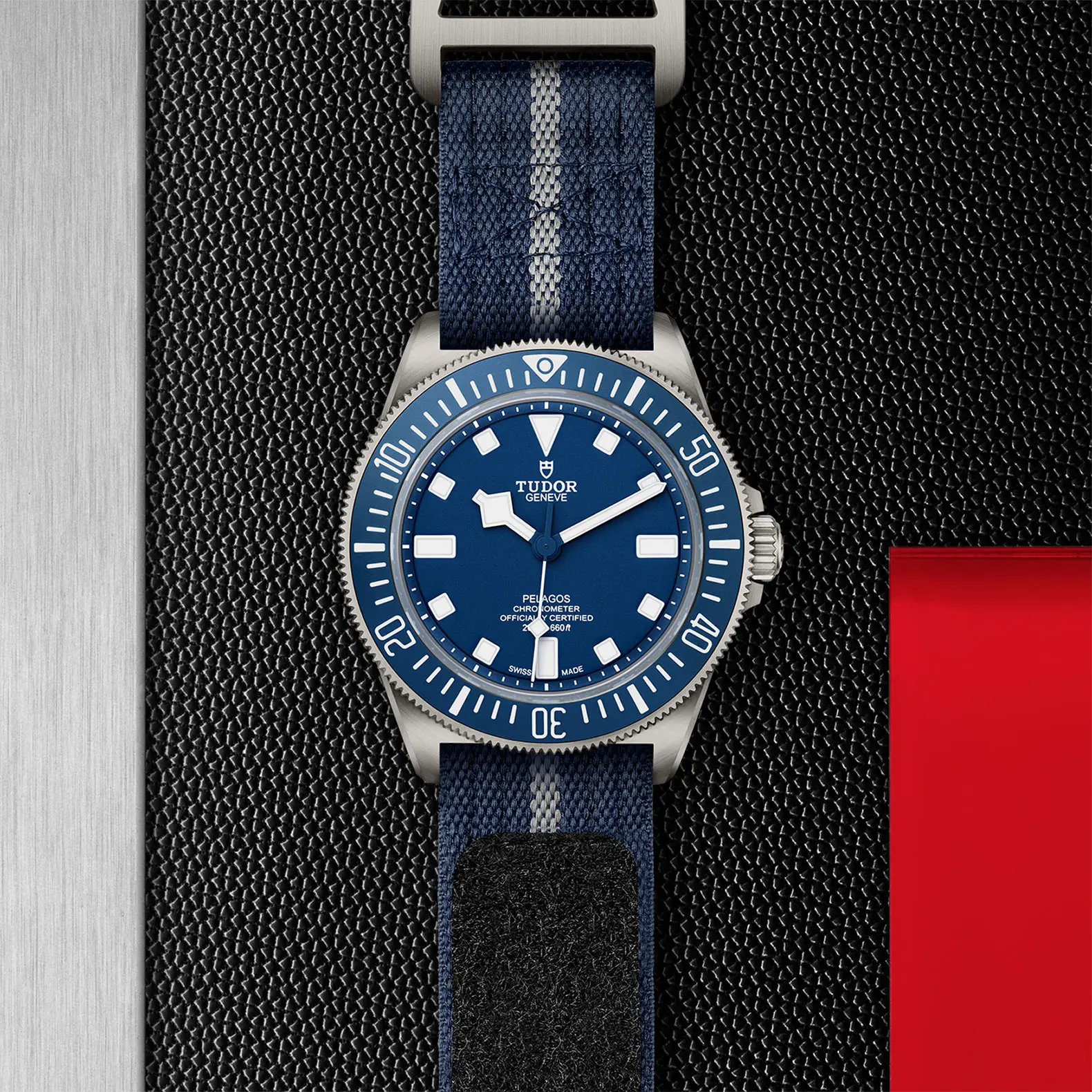 TUDORPelagos FXDPelagos FXDTitanium case, 42mm in diameter, 12.75mm thick, 52mm from lug to lug, satin-brushed finish Fixed bracelet bars Steel case back - M25707B/24-0001 at Cortina Watch Singapore