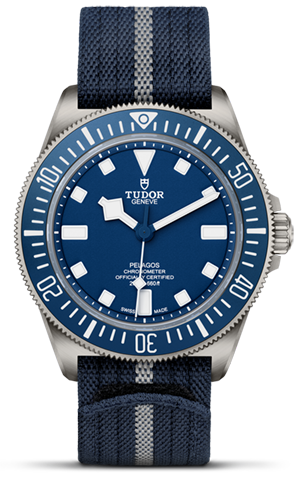 TUDORPelagos FXDPelagos FXDTitanium case, 42mm in diameter, 12.75mm thick, 52mm from lug to lug, satin-brushed finish Fixed bracelet bars Steel case back - M25707B/24-0001 at Cortina Watch Singapore