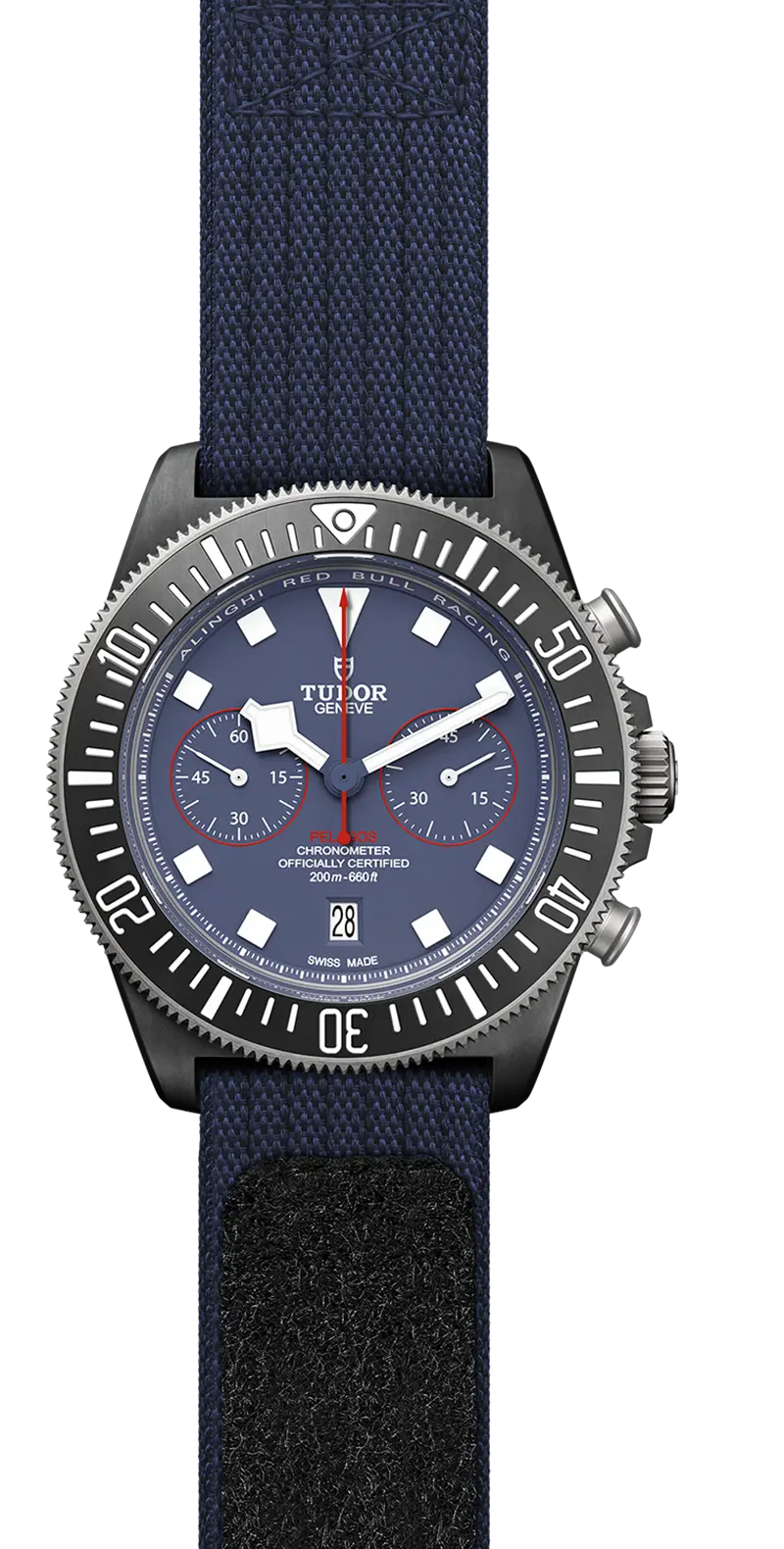 TUDOR领潜型FXD计时腕表领潜型FXD43毫米黑色碳复合材质表壳，哑光饰面 - M25807KN-0001 at Cortina Watch Singapore