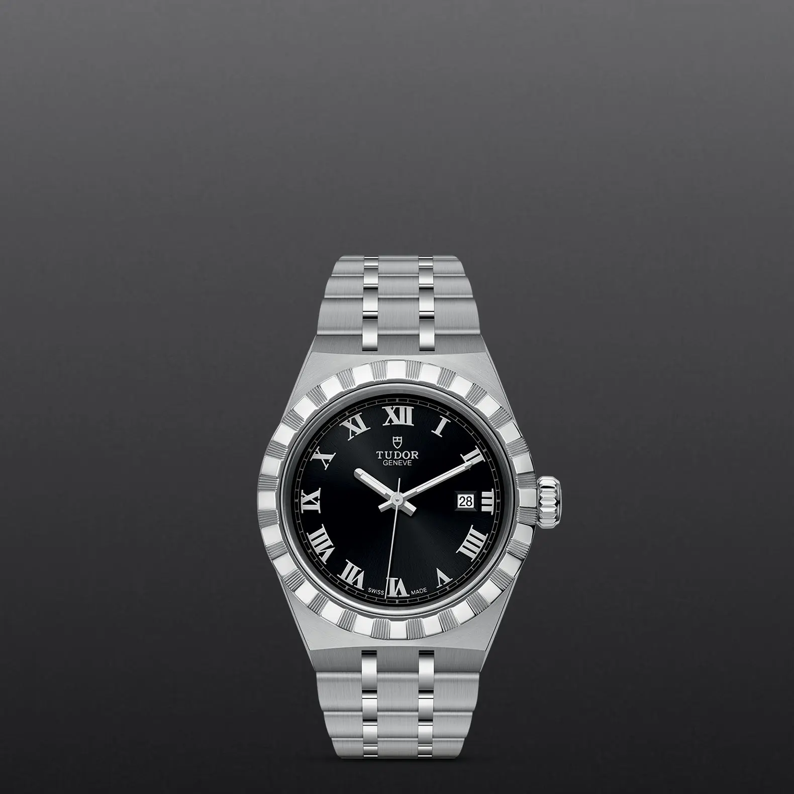 TUDORTUDOR RoyalTUDOR Royal28mm steel case with polished and satin finish - M28300-0003 at Cortina Watch Singapore