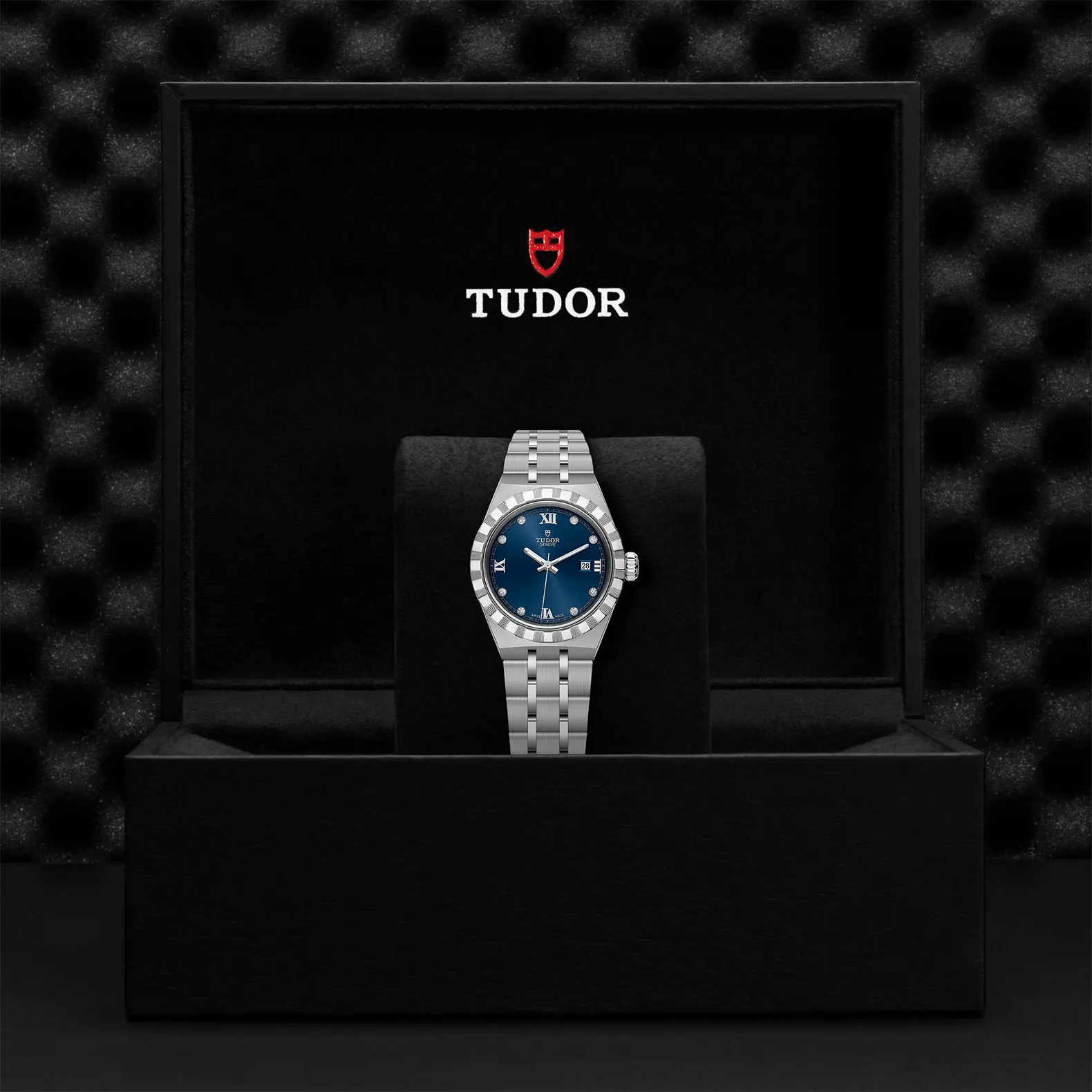 TUDORTUDOR RoyalTUDOR Royal28mm steel case with polished and satin finish - M28300-0007 at Cortina Watch Singapore