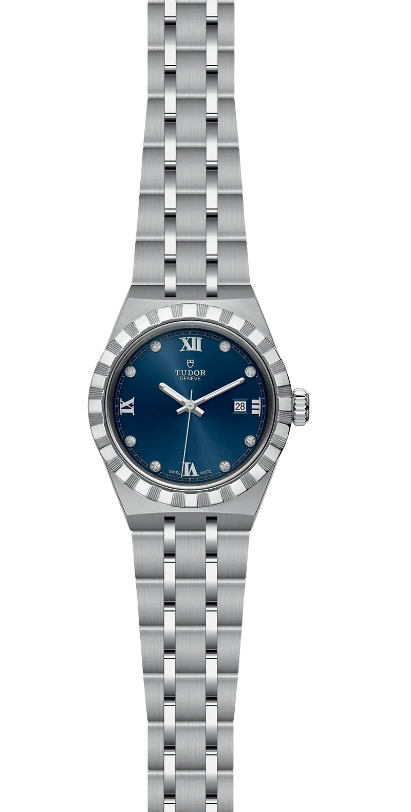 TUDORTUDOR RoyalTUDOR Royal28mm steel case with polished and satin finish - M28300-0007 at Cortina Watch Singapore