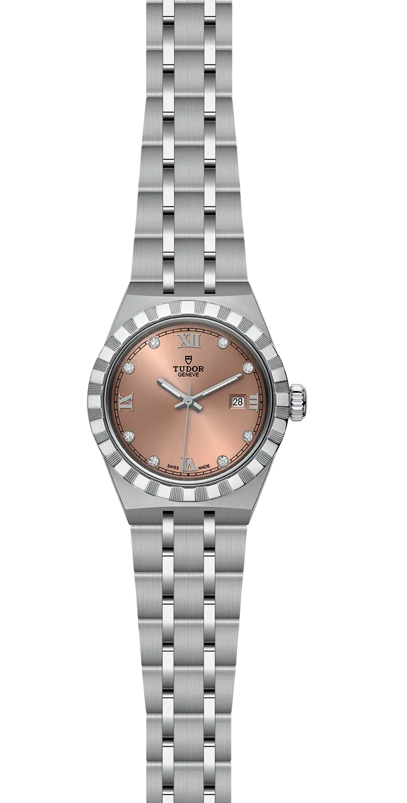 TUDORTUDOR RoyalTUDOR Royal28mm steel case with polished and satin finish - M28300-0010 at Cortina Watch Singapore