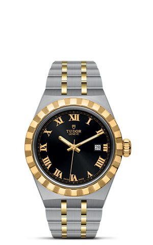 TUDOR帝舵皇家系列帝舵皇家系列磨光及磨砂钢表壳，直径28毫米 - M28303-0003 at Cortina Watch Singapore